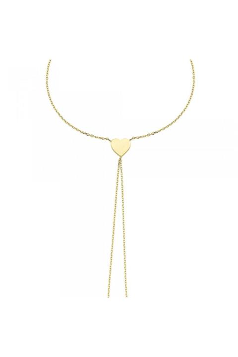 Koçak 14 Ayar Kalp Figürlü Altın Şahmeran Bileklik