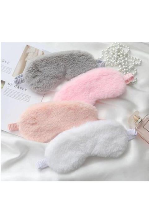 muustie Son Trend Peluş Uyku Göz Bandı Sleep Eye Covers