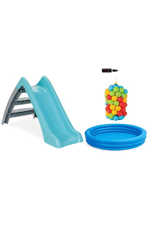 Intex Kaydıraklı Toplu Havuz Seti