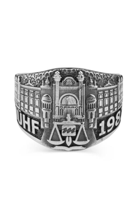 Anı Yüzük Marmara Üniversitesi Hukuk Fakültesi Mezunlar Derneği Yüzüğü