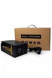 Redrock 2000 W 80+ Gold Mining Güç Kaynağı-distribütör Garantili-8 Adet Ekran Kartı Takılabilir