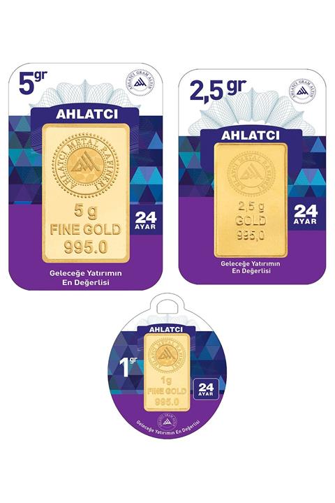 Ahlatcı 24 Ayar-8.5 Gram Külçe Altın
