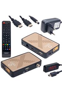 Gold Sungate Vıpbox Xl Ip Tv 4k Uyumlu Full Hd Mini Uydu Alıcısı