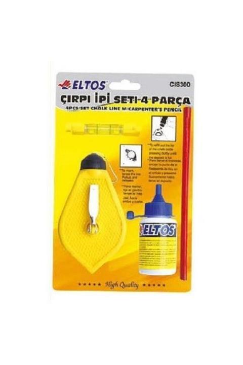 Eltos Boyalı Çırpı Ipi Seti 4 Parça