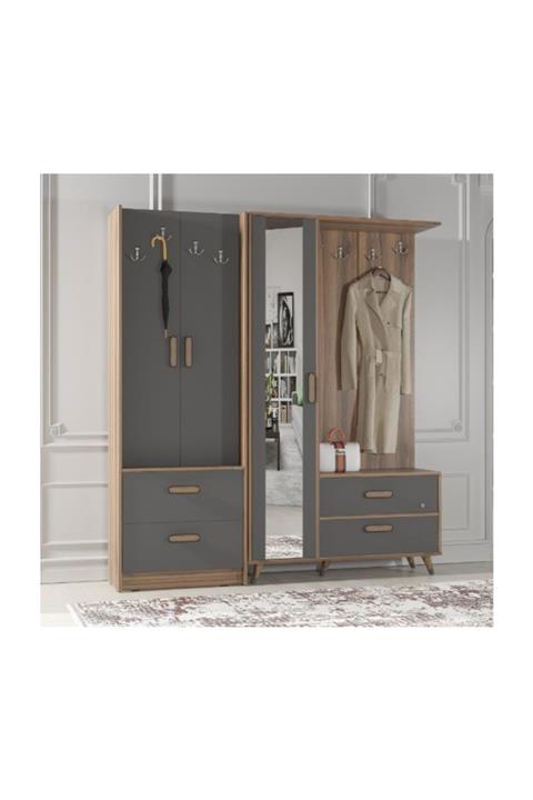 Abre Vm-342348 Antrasit Portmanto Vestiyer