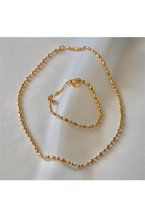 asen xuping Dorika Kolye Ve Bileklik Set