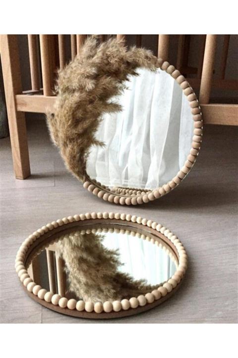 HM Home Pampas Ayna Boncuklu  20 cm / 25 cm