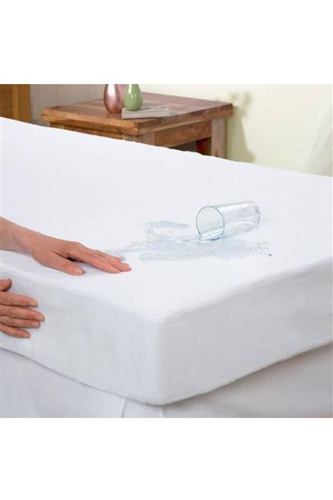 HUGOYBEDDİNG Fitted Yatak Koruyucu Sıvı Geçirmez Havlu Alez 90x180