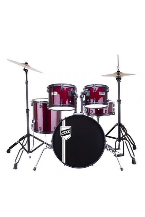 Cox Cds2-wr Bordo Akustik Davul Seti (12\\\