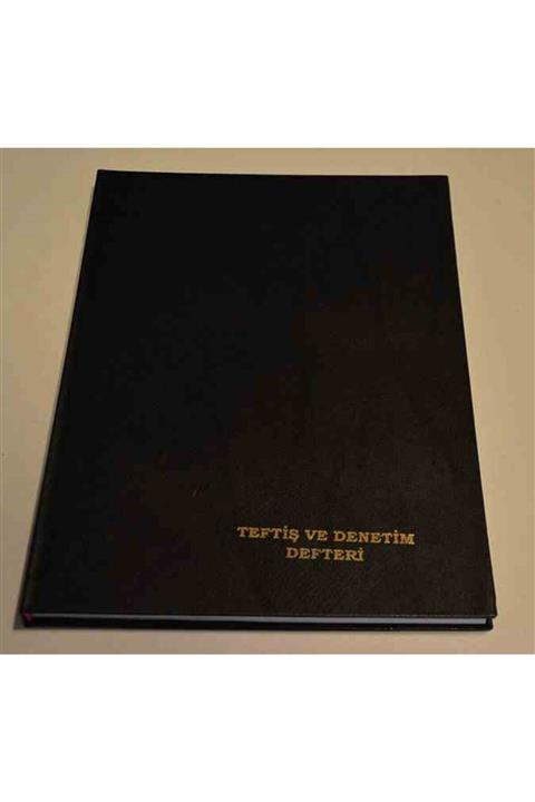 Dilman Teftiş Ve Denetim Defteri Ciltli 96 Yaprak Mavi Renk