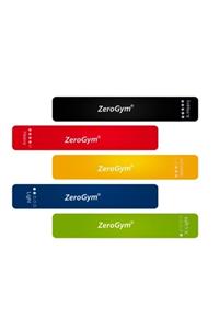 Zero Sports Medicine Zerogym Loob Band Lb06 30cm X 5cm X 1,1/0,9/0,7/0,5/0,35mm 5'li Set