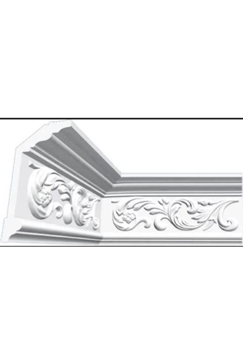 GÜLOĞLU STROPİYER 13,5 cmDesenli Kartonpiyer Stropiyer Sarmaşık 10 Adet