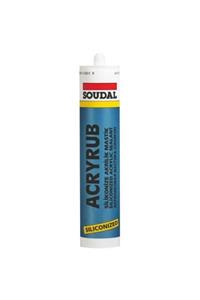 Soudal Silikonize Mastik Acryrub Kahverengi 500 gr