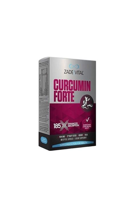 Zade Vital Curcumin Forte Zerdeçal Yağı 1000 Mg 40 Kapsül
