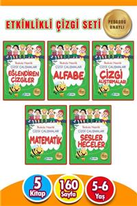 Harika Kitap 4 5 6 Yaş Çizgi Çalışması 5 Kitap