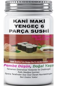 SPANA Kani Maki Yengeç 6 Parça Sushi Ev Yapımı Katkısız 330gr