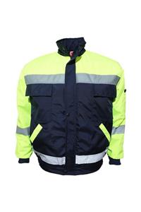 Lupaster Full Hi-vis Su Ve Rüzgar Geçirmez Reflektörlü Iş Montu