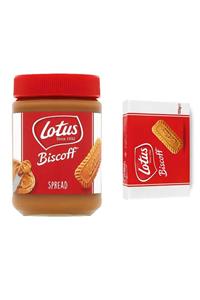 Lotus Biscoff Spread Bisküvi Kreması 400 gr + Biscoff Karamelize Bisküvi 125 gr