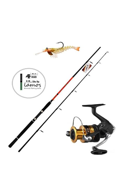Shimano Fx 4000 Fc & Wily Feeder Spin Kamış 270cm 10-35gr Spin Olta Seti