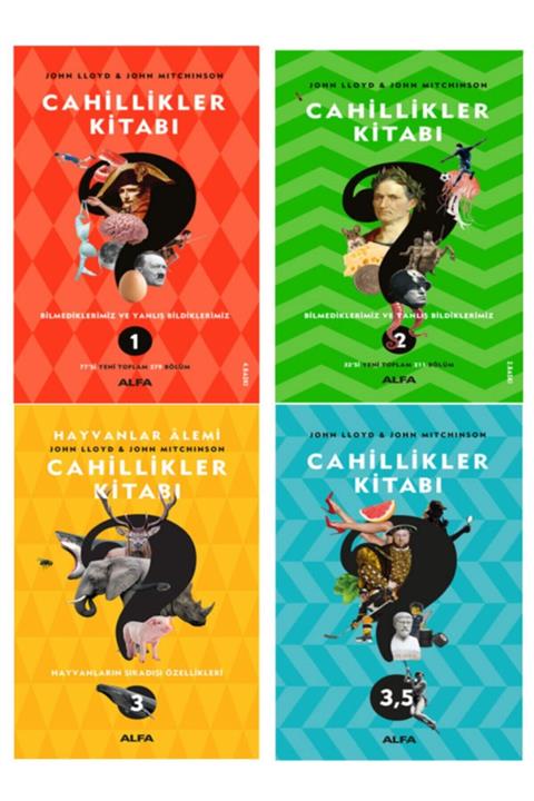 Alfa Yayınları Cahillikler Kitabı 4 Kitap Set