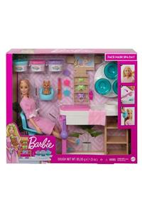 Barbie Yüz Bakımı Yapıyor Oyun Seti Gjr84 Gjr48