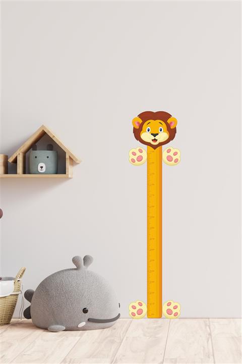 efekt reklam Aslan Patili Boy Cetveli Çocuk Odası Duvar Sticker