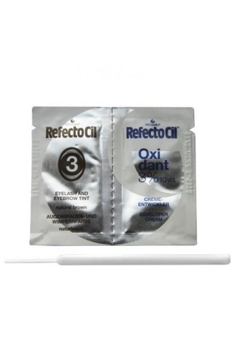 Refectocil Kaş Boyama Seti Deneme Boyu 1 ml Koyukahve No:3