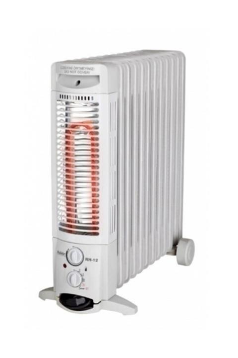 Fakir Rh-12 2800 W 12 Dilim Halojenli Yağlı Radyatör