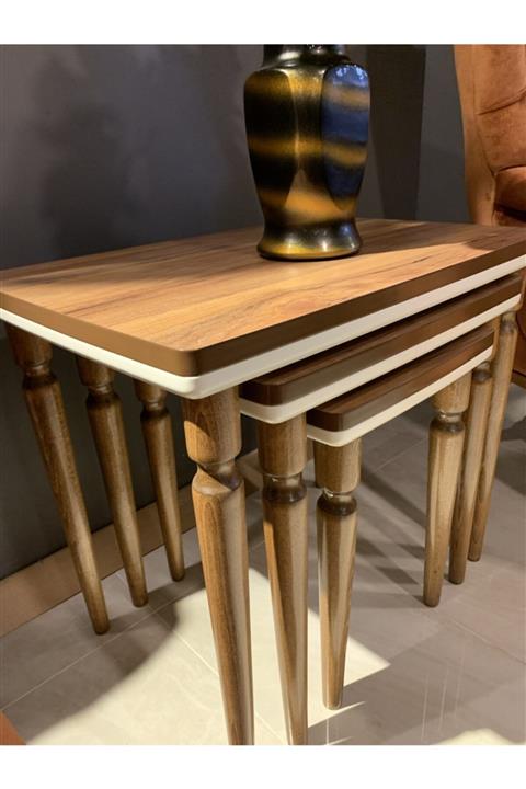 AKSET 3lü Zigon Ceviz