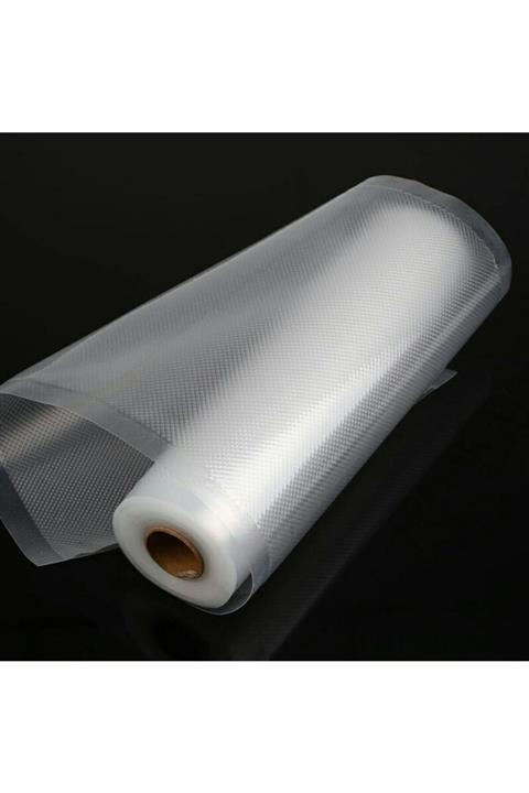 Vakur Tırtıklı (gofrajlı) Vakum Torbası- Poşeti - Rulo 15 Mt X 25 Cm
