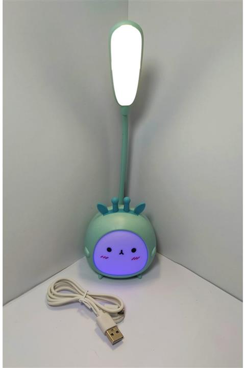 RahatRahatAl Çocuk Masa Lambası Sevimli Elf Led Işık Mavi Renk