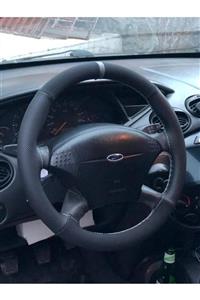 M&R OTO KILIF AKSESUAR Ford Focus 1 Lazer Noktalı Nubuk Alcantara Direksiyon Kılıfı(1999-2005)