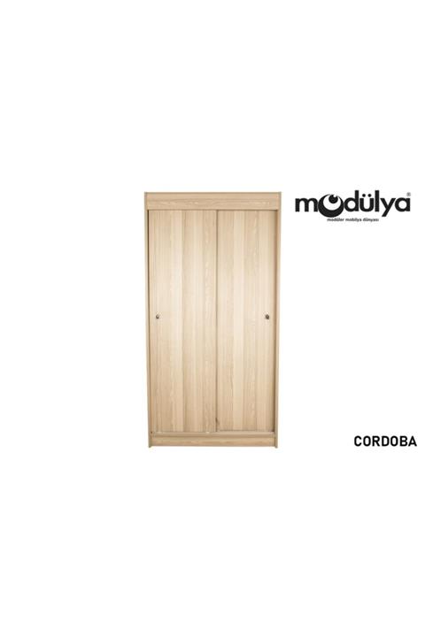 Modülya Kadife Sürgülü Portmanto