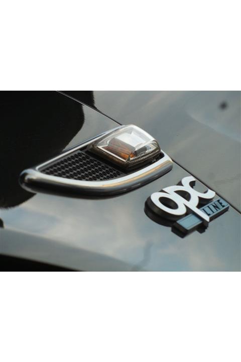 GARDENAUTO Opel Astra J 2010 Sonrası Uyumlu Opc Line Amblem Krom Çamurluk Logosu