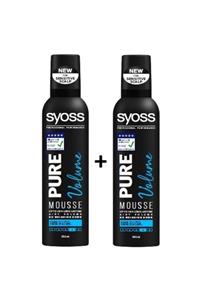 Syoss Pure Volume Saç Köpüğü 250 Ml*2 Adet