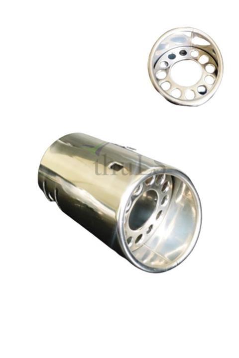 otodemir Egzoz Ucu Aparatı Krom Sıkıştırmalı Egzoz Ucu
