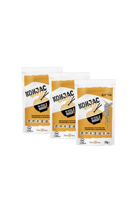 Kiyomi Shirataki Konjac Noodle - 270 Gr X 3 Adet