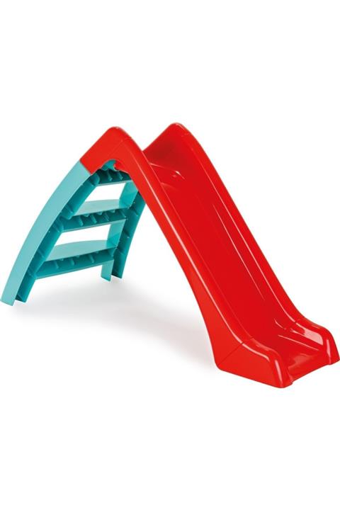 ENHOŞ OYUNCAK Kırmızı Çocuk Kaydırak Ev Tipi