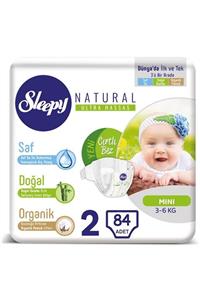 Sleepy Natural Bebek Bezi 2 Numara 84 Adet