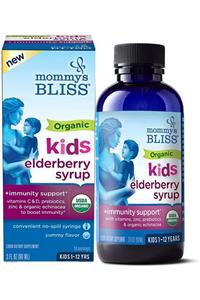 Mommy's Bliss Organic Elderberry Syrup ve Immunity Boost