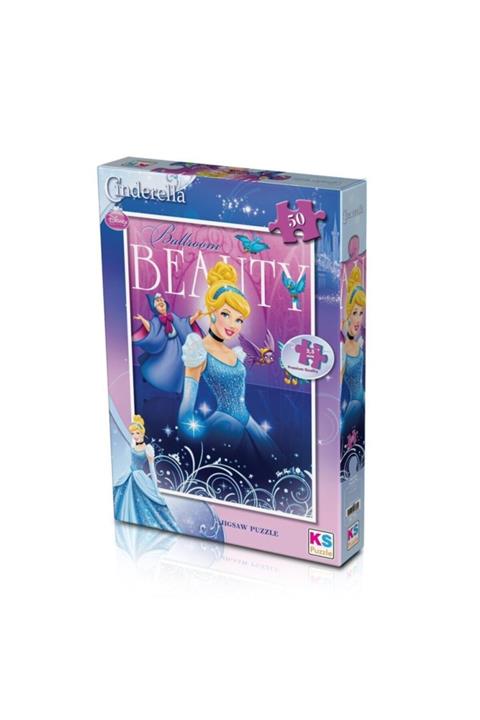 Ks Puzzle Unisex Çocuk Mavi Puzzle 50 Parça Crl 709