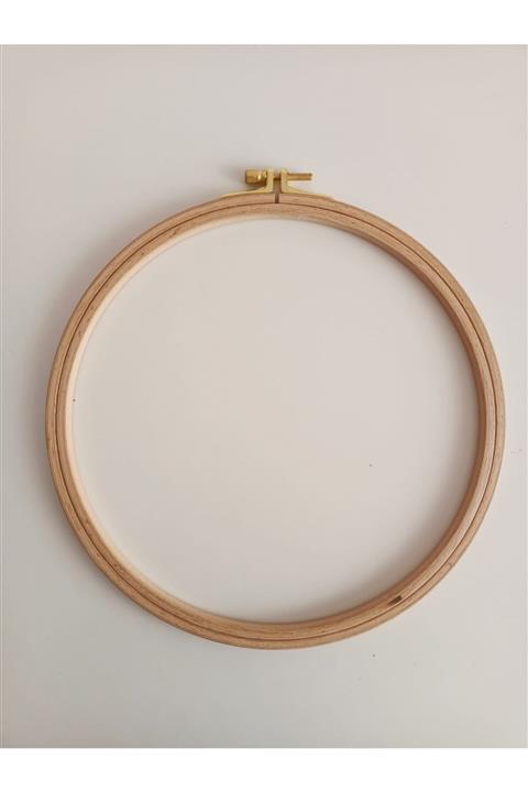 Nurge Vidalı Ahşap Kasnak No :7 (28 Cm)