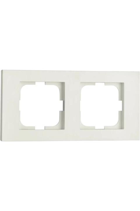 OVİVO Seldur Grano Beyaz Ikili Çerçeve