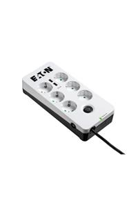 Eaton PB6UD çift USB çıkışlı 6'lı akım koruma prizi
