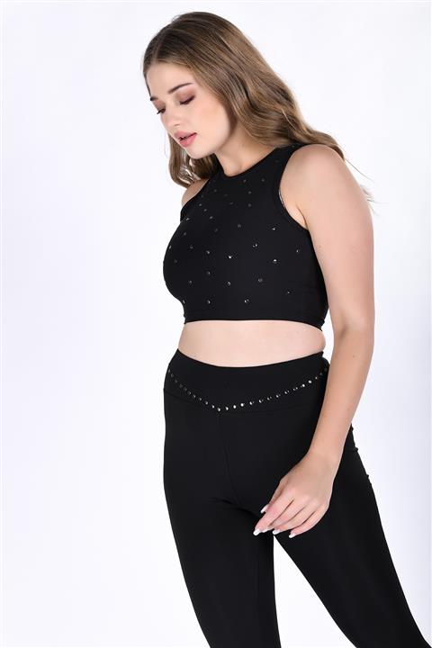 Nelly Taşlı Crop Atlet