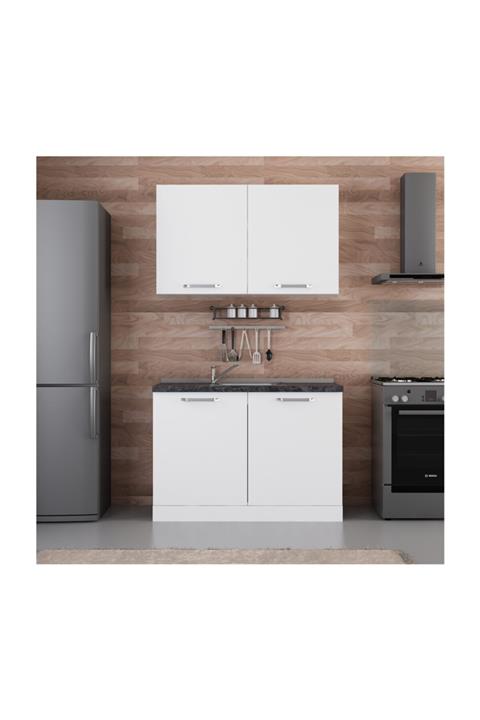 Minar Mutfak Dolabı Beyaz 120-b1 120 cm