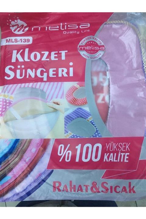 Melisa Banyo Klozet Kapağı Örtüsü Pelüşlü