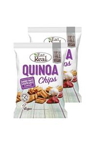 Eat Real Kinoa Cipsi Kuru Domatesli & Sarimsakli 30 G X 2