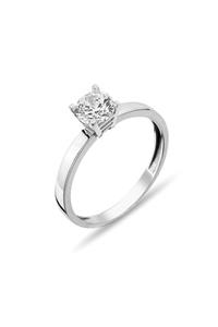 Argentum Concept Kadın 0.9 Ct Zirkon Tek Taş Yüzük A003001