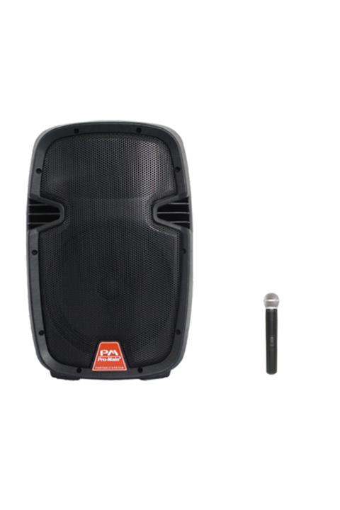 MİRGE Promaın Mv-120a Şarjlı Usb/sd 1*kablosuz El Mik30 Cm-taşınabilir Seyyar Anfi(aktif Hop)